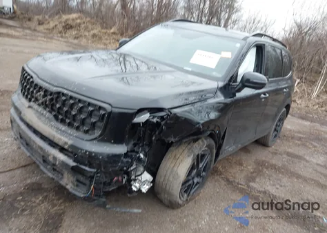 2025 Kia Telluride Sx Prestige X-Line z USA, uszkodzony, nr VIN 5XYP5DGC2SG645852